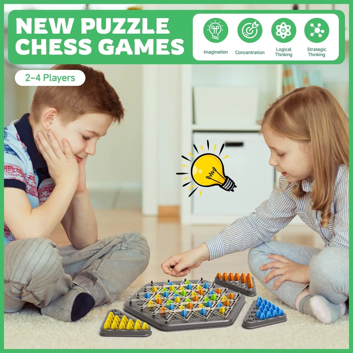 لعبة شطرنج المطاط المثلثية