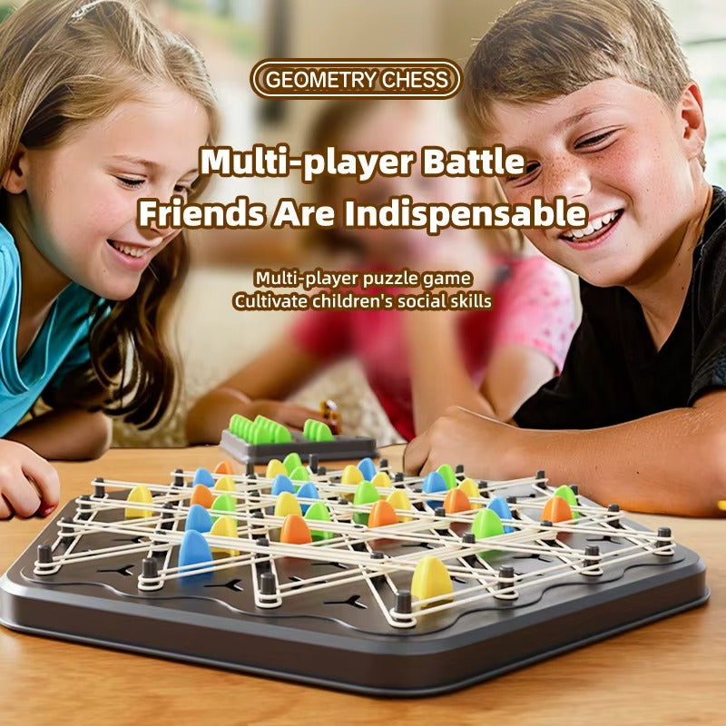 لعبة شطرنج المطاط المثلثية