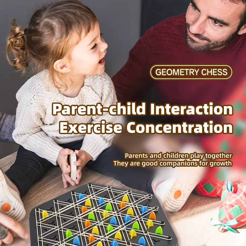 لعبة شطرنج المطاط المثلثية